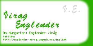 virag englender business card